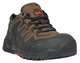 Hoss Men's Eric Lo Soft Toe Slip Resist Work Shoe - Brown - 50230 7 / Extra Wide / Brown - Overlook Boots