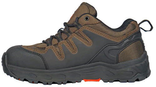 Hoss Men's Eric Lo Soft Toe Slip Resist Work Shoe - Brown - 50230 - Overlook Boots