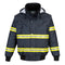 Portwest Iona Xtra Enhanced 3-in-1 Bomber Jacket - Navy - F126 Small / Blue / Navy - Overlook Boots