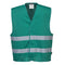 Portwest Iona Enhanced Mesh Vest - Bottle Green - 12 Pack - F374 Small/Medium / Green / Olive - Overlook Boots
