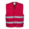 Portwest Iona Enhanced Mesh Vest - Red - 12 Pack - F374 Small/Medium / Red - Overlook Boots