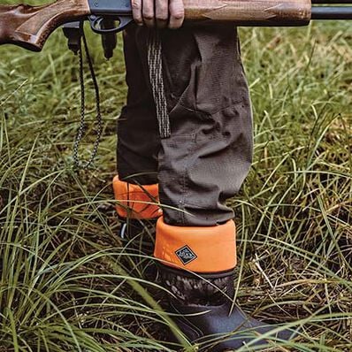 Muck Men's Fieldblazer Classic Fleece 16" Soft Toe WP Hunt Boot -Chocolate- FBFRTE  - Overlook Boots