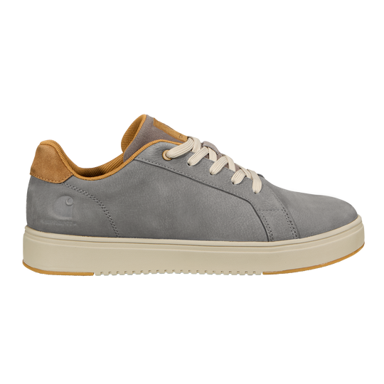 Carhartt Men's Detroit Leather Sneaker Soft Toe Work Shoe - Grey - FC2164-M