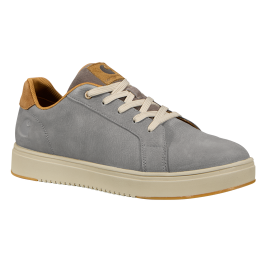 Carhartt Men's Detroit Leather Sneaker Soft Toe Work Shoe - Grey - FC2164-M