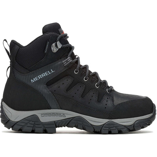 Merrell Work Men's Windoc 6" Steel Toe WP Work Boot - Black - J007833  - Overlook Boots
