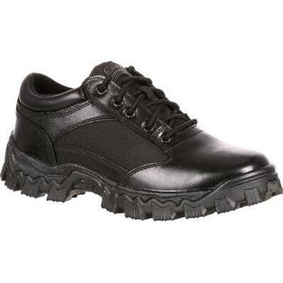 Rocky Men's Alpha Force 4" Soft Toe Oxford Work Shoe -Black- FQ0002168 7.0 / Medium / Black - Overlook Boots