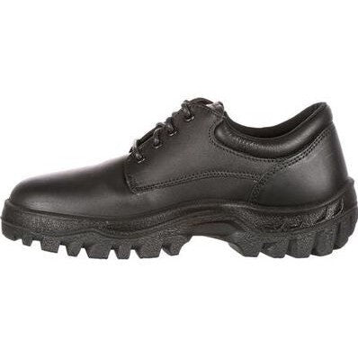 Rocky TMC 4" Plain Toe Slip Resistant Oxford Work Shoe -Black- FQ0005000 - Overlook Boots