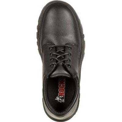Rocky TMC 4" Plain Toe Slip Resistant Oxford Work Shoe -Black- FQ0005000 - Overlook Boots
