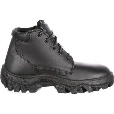 Rocky Women's TMC 6" Soft Toe Chukka Public Service Boot -Black- FQ0005105  - Overlook Boots