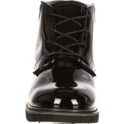 Rocky Men's Dress Leather High Gloss 5" Soft Toe Waterproof Chukka Service Boot- FQ00500-8 - Overlook Boots