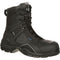Rocky Men's 1st Med 8" Carbon Toe Waterproof Public Service Boot -Black- FQ0911113 4.0 / Medium / Black - Overlook Boots