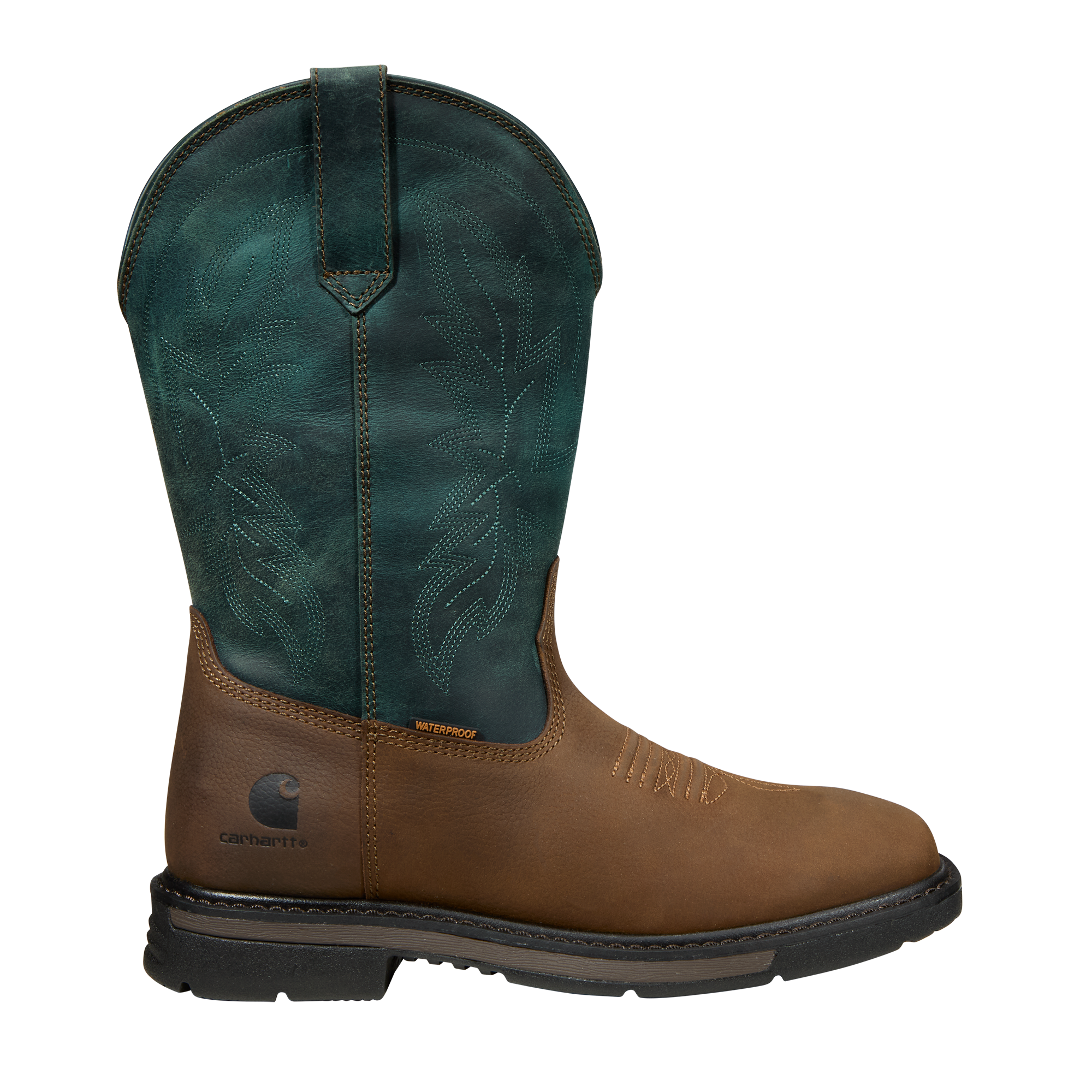 Carhartt Women's Montana 11" Soft Toe WP Wellington Boot - Brown - FQ1033-W 6 / Medium / Brown - Overlook Boots