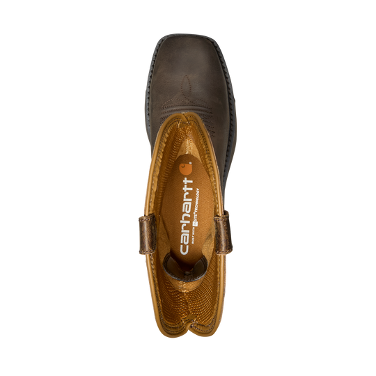 Carhartt Women's Montana 11" Nano Toe WP Wellington Work Boot - Brown - FQ1425-W