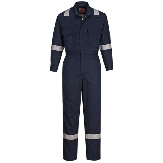 Portwest Bizflame 88/12 Women's FR Coverall - Navy - FR504 XS - Overlook Boots
