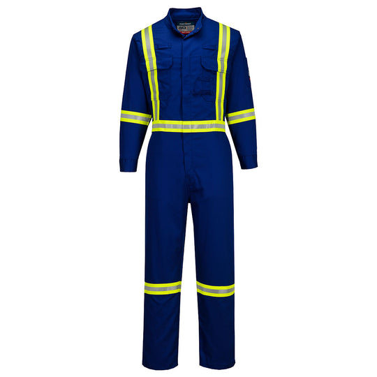 Portwest Bizflame 88/12 X Back 2” Iona Xtra FR Coverall - Royal Blue - FR511 40 - Overlook Boots