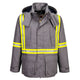 Portwest Bizflame Work Insulated FR Parka - Gray - FR610 S - Overlook Boots