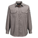 Portwest Portflame+ Work Vented FR Shirt - Gray - FR705 S - Overlook Boots
