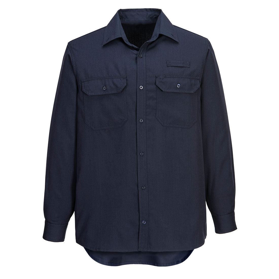 Portwest Portflame+ Work Vented FR Shirt - Navy - FR705 S - Overlook Boots