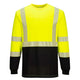 Portwest Modaflame Knit Hi-Vis Two Tone FR Crew - Yellow/Black - FR709 S - Overlook Boots
