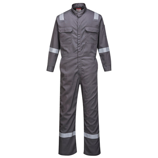 Portwest Bizflame 88/12 Iona FR Coverall - Gray - FR94 S - Overlook Boots