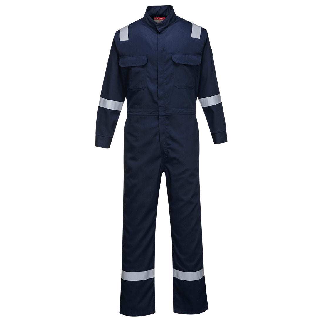Portwest Bizflame 88/12 Iona FR Coverall - Navy Tall - FR94 M - Overlook Boots
