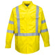 Portwest Bizflame 88/12 Hi-Vis FR Shirt - Yellow - FR95 S - Overlook Boots