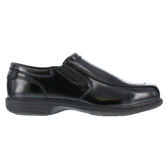 Florsheim Men's Coronis Steel Toe Slip On Oxford Work Shoe - Black - FS2005 - Overlook Boots