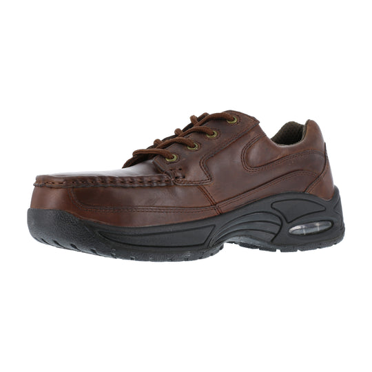 Florsheim Men's Polaris Composite Toe Eurocasual Oxford Work Shoe - Copper - FS2430 - Overlook Boots