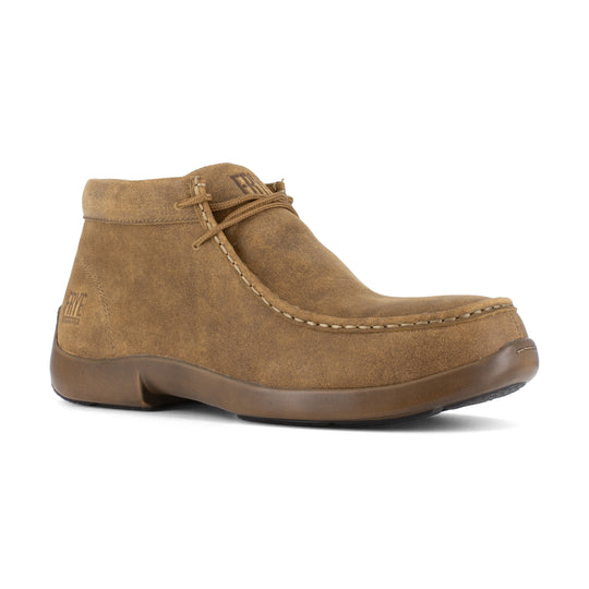 Frye Supply Men's Safety Crafted Utility Composite Toe Moccasin Work Shoe - Tan - FR40703 6 / Medium / Tan - Overlook Boots