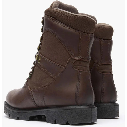 Georgia Men's Homeland 8" Soft Toe Waterproof Slip Resist Work Boot - Brown - G108 - Overlook Boots