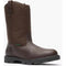 Georgia Men's Homeland 11" Soft Toe Waterproof Wellington Work Boot- Brown- G113 8 / Medium / Brown - Overlook Boots