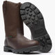 Georgia Men's Homeland 11" Soft Toe Waterproof Wellington Work Boot- Brown- G113 - Overlook Boots