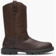 Georgia Men's Homeland 11" Soft Toe Waterproof Wellington Work Boot- Brown- G113 - Overlook Boots