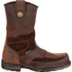 Georgia Men's Athens 10" Soft Toe Waterproof Wellington Work Boot -Brown- G4403 - Overlook Boots