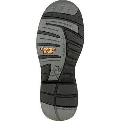 Georgia Men's Flxpoint 10" Composite Toe Waterproof Wellington Work Boot- Brown - G5644 - Overlook Boots