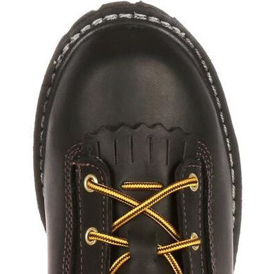 Georgia Men's Lace To Gore-Tex 8" Soft Toe Waterproof 200G Ins Work Boot- Black- G8040 - Overlook Boots