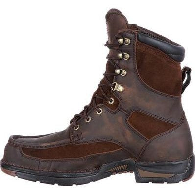 Georgia Men's Athens 8" Soft Toe Waterproof Work Boot - Brown - G9453 - Overlook Boots
