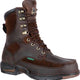 Georgia Men's Athens 8" Soft Toe Waterproof Work Boot - Brown - G9453 8 / Medium / Brown - Overlook Boots