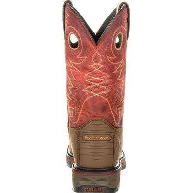 Georgia Men's Carbo Tec 11" Square Toe Waterproof Western Work Boot -Brown- GB00221 - Overlook Boots