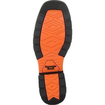 Georgia Men's Carbo-Tec Lightweight 11" Steel Toe Waterproof Western Work Boot Brown - GB00264 - Overlook Boots