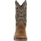 Georgia Men's Carbo-Tec Lightweight 11" Pull-On Waterproof Western Work Boot -Brown GB00266 - Overlook Boots
