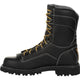 Georgia Men's Amp Lightweight Low-Heel Logger 9" Waterproof Work Boot - Black - GB00271 - Overlook Boots