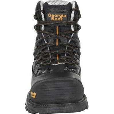 Georgia Men's Rumbler 6" Composite Toe Waterproof Hiker Work Boot- Black- GB00311 - Overlook Boots