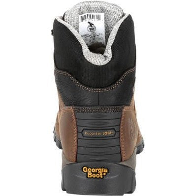 Georgia Men's Eagle One 6" Soft Toe Waterproof Work Boot - Brown - GB00312 - Overlook Boots