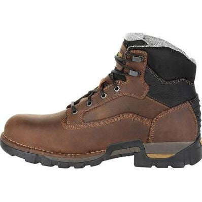 Georgia Men's Eagle One 6" Soft Toe Waterproof Work Boot - Brown - GB00312 - Overlook Boots