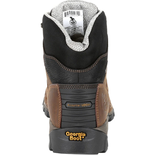 Georgia Men's Eagle One 6" Steel Toe Waterproof Work Boot - Brown - GB00313 - Overlook Boots