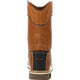 Georgia Men's Amped Lightweight Wedge Pull-On Soft Toe Work Boot - Brown - GB00349 - Overlook Boots