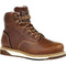 Georgia Men's Amped Lightweight Wedge Soft Toe Waterproof Work Boot - Brown - GB00350 7 / Medium / Brown - Overlook Boots