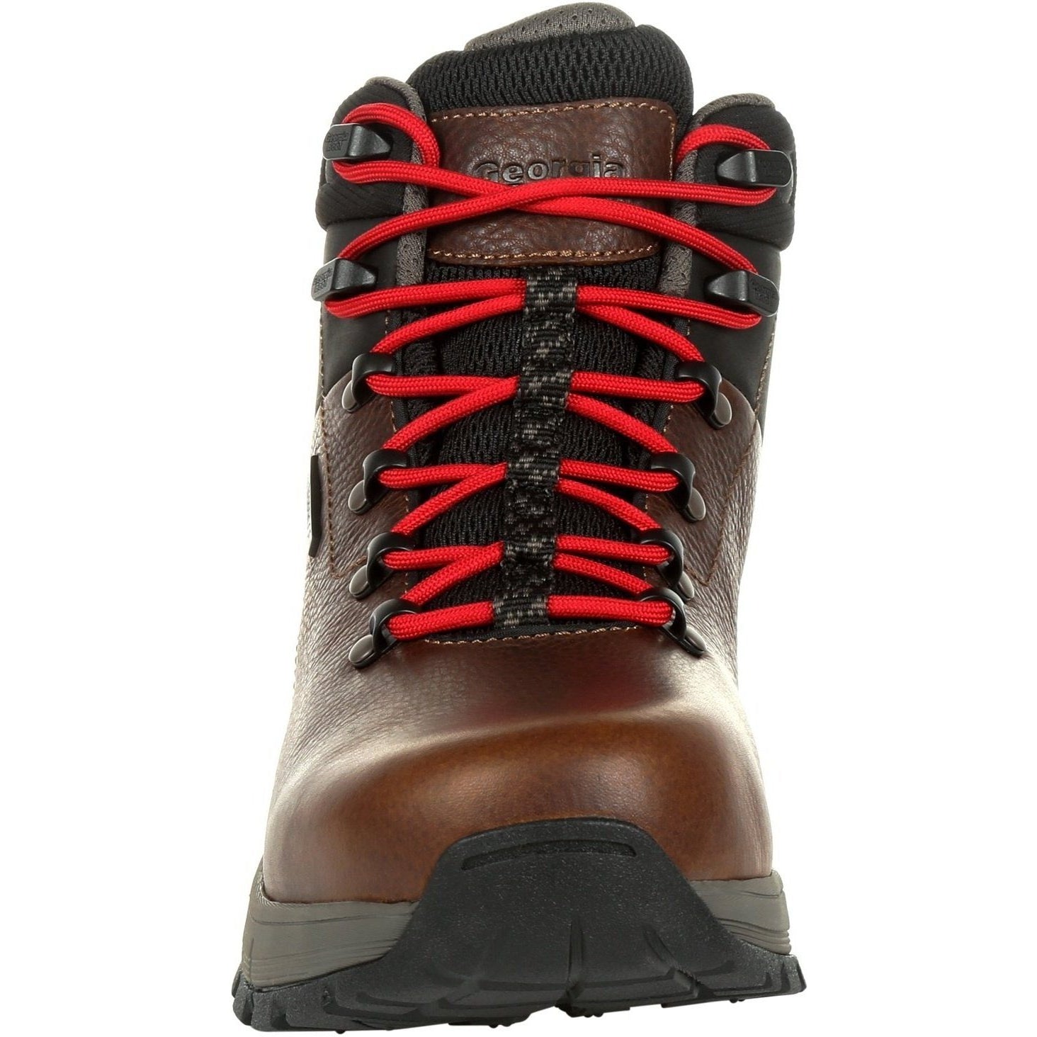 Georgia Men's Eagle Trail 6" Alloy Toe Waterproof Hiker Work Boot - Brown - GB00397 - Overlook Boots