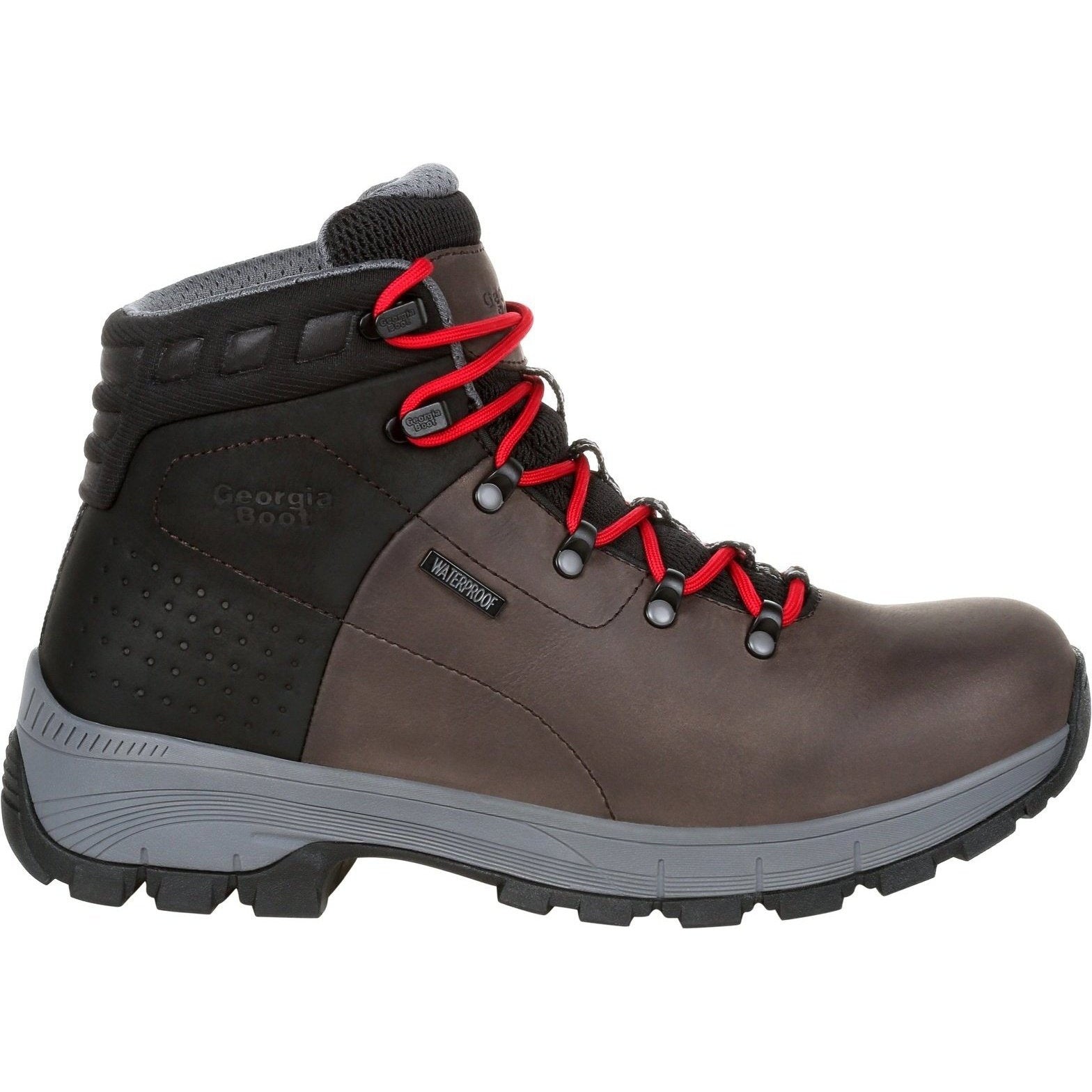 Georgia Men's Eagle Trail 6" Soft Toe Waterproof Work Boot - Brown - GB00399 - Overlook Boots